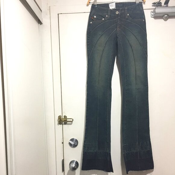 VINTAGE PARASUCO ERGONOMIC BOOT CUT JEANS SIZE 24 - Picture 4 of 13